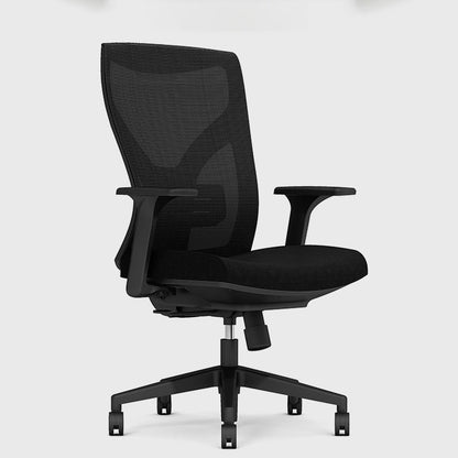 Contemporary Mid-Back Office Chair Adjustable Ergonomic Chair 1 Piece Clearhalo 'furn' 'furn_office_chair' 'Furniture' 'Office Chairs' 'Office Furniture' 'office_chair' 5934568
