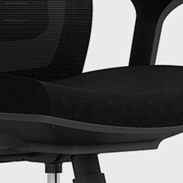 Contemporary Mid-Back Office Chair Adjustable Ergonomic Chair Clearhalo 'furn' 'furn_office_chair' 'Furniture' 'Office Chairs' 'Office Furniture' 'office_chair' 5934571