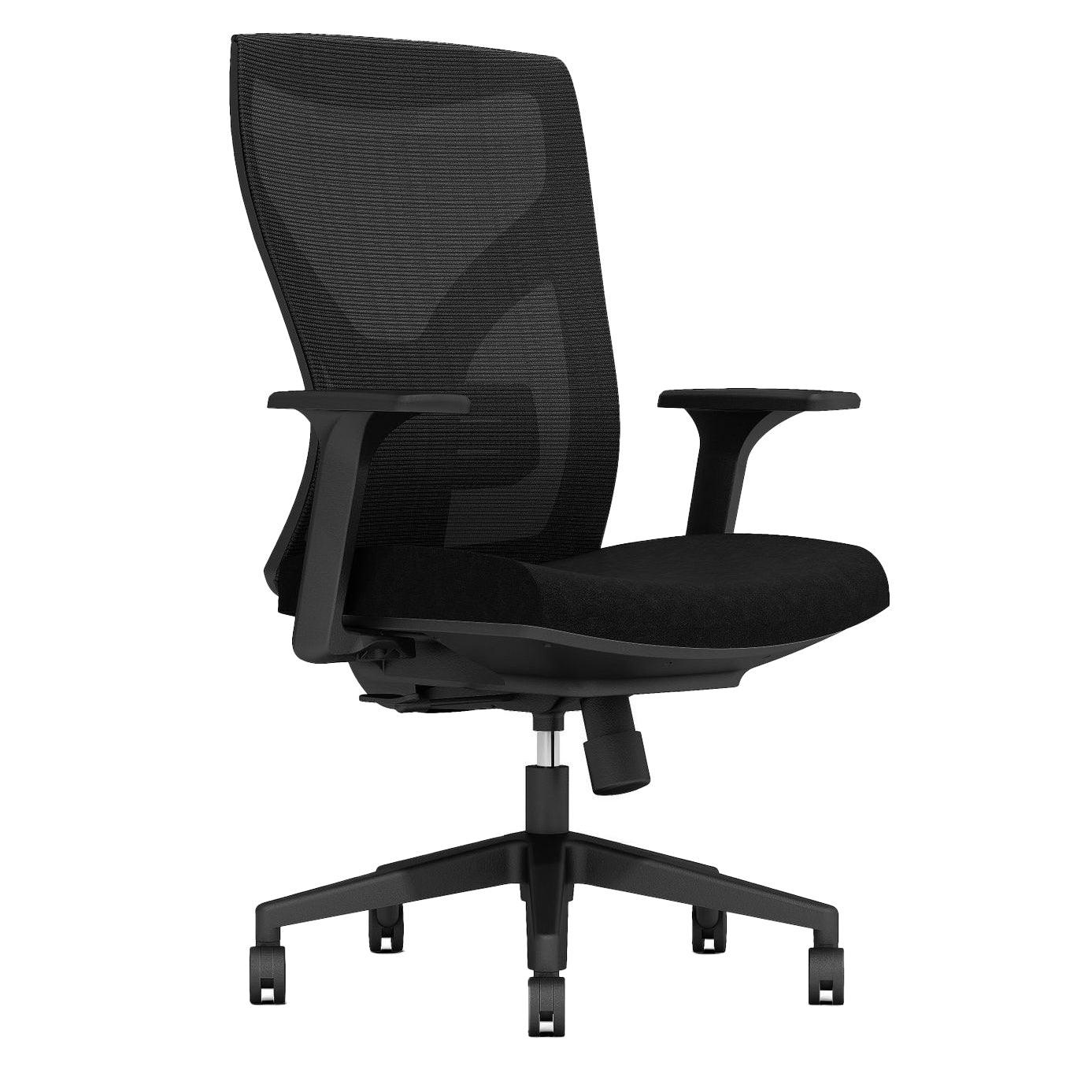Contemporary Mid-Back Office Chair Adjustable Ergonomic Chair Clearhalo 'furn' 'furn_office_chair' 'Furniture' 'Office Chairs' 'Office Furniture' 'office_chair' 5934576