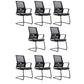 Sillón con respaldo alto contemporáneo ergonómico sin ruedas silla de escritorio