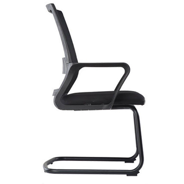 Sillón con respaldo alto contemporáneo ergonómico sin ruedas silla de escritorio