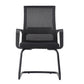 Sillón con respaldo alto contemporáneo ergonómico sin ruedas silla de escritorio