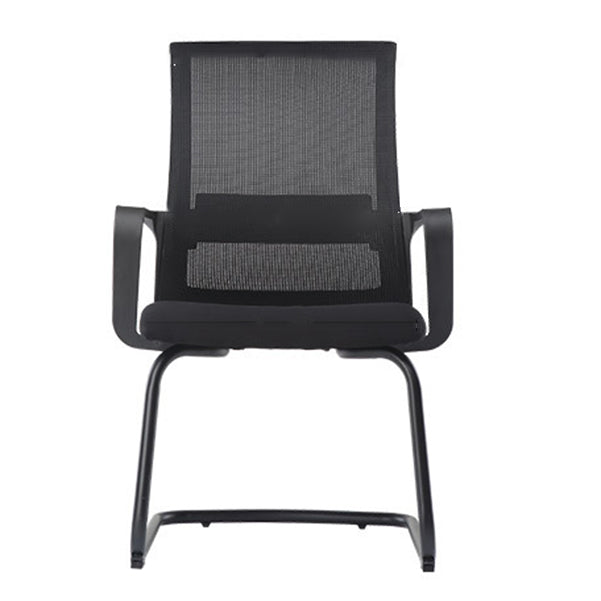 Sillón con respaldo alto contemporáneo ergonómico sin ruedas silla de escritorio