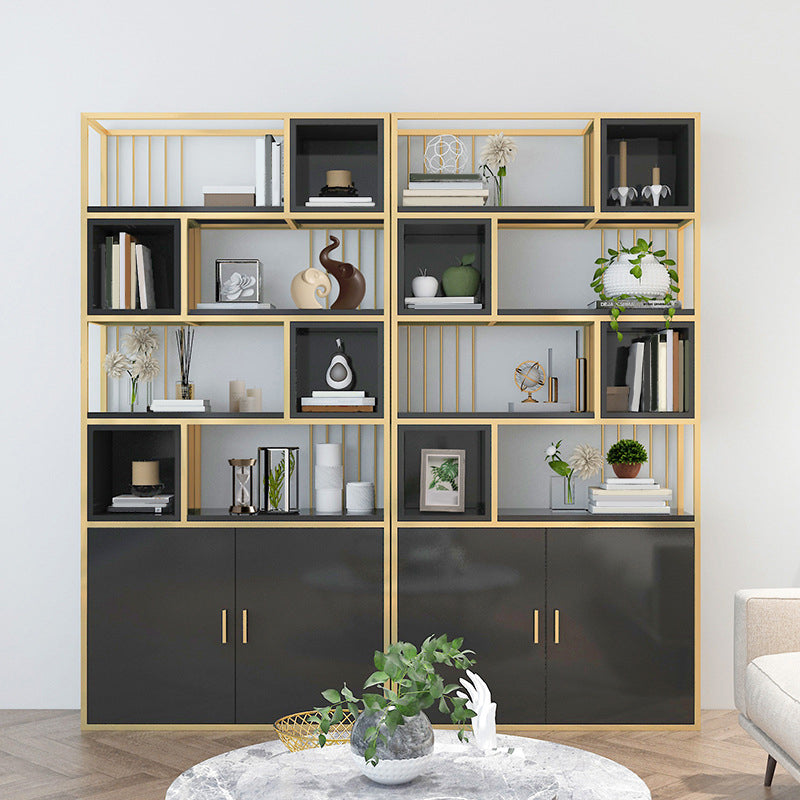 グラムメタルとウッドシェルフブックケースオープンフロアブックシェルフホーム用