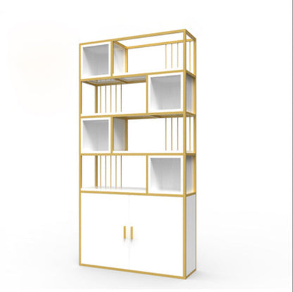 グラムメタルとウッドシェルフブックケースオープンフロアブックシェルフホーム用