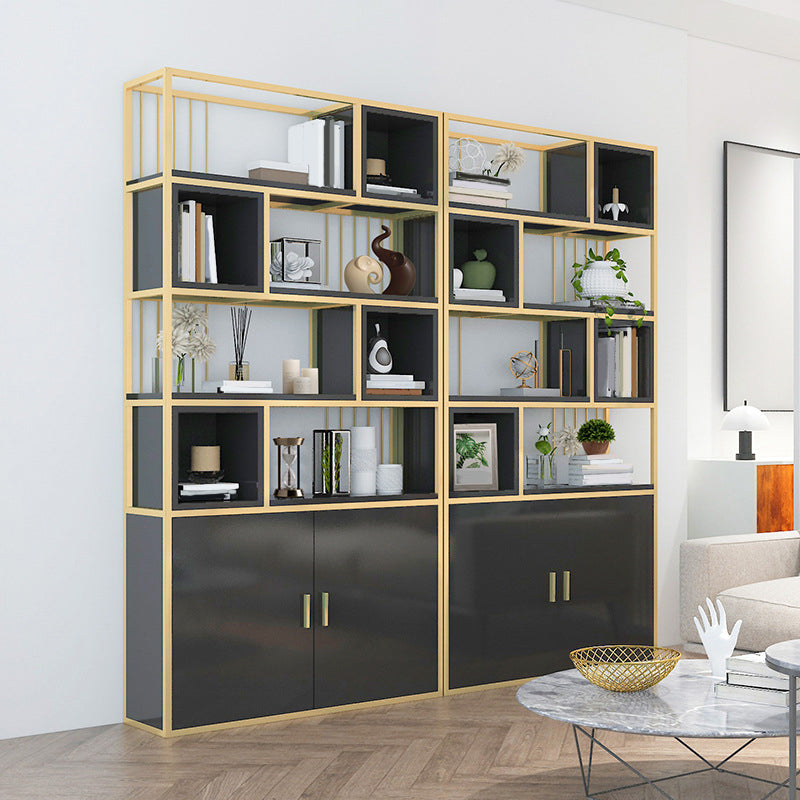 グラムメタルとウッドシェルフブックケースオープンフロアブックシェルフホーム用