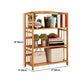 Contemporary Brown Bamboo Shelf Bookcase Open Bookcase for Study Room Clearhalo 'Bookcases' 'furn' 'furn_bookcases' 'Furniture' 'Office Furniture' 5934786