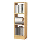 Contemporáneo Back Back Book Stant Engineered Wood Bookcase con estantes