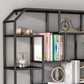 7.1" W Wall Unit Book Shelf Metal Open Shelf Bookcase for Home Clearhalo 'Bookcases' 'furn' 'furn_bookcases' 'Furniture' 'Office Furniture' 5934923