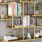 7.1" W Wall Unit Book Shelf Metal Open Shelf Bookcase for Home Clearhalo 'Bookcases' 'furn' 'furn_bookcases' 'Furniture' 'Office Furniture' 5934924