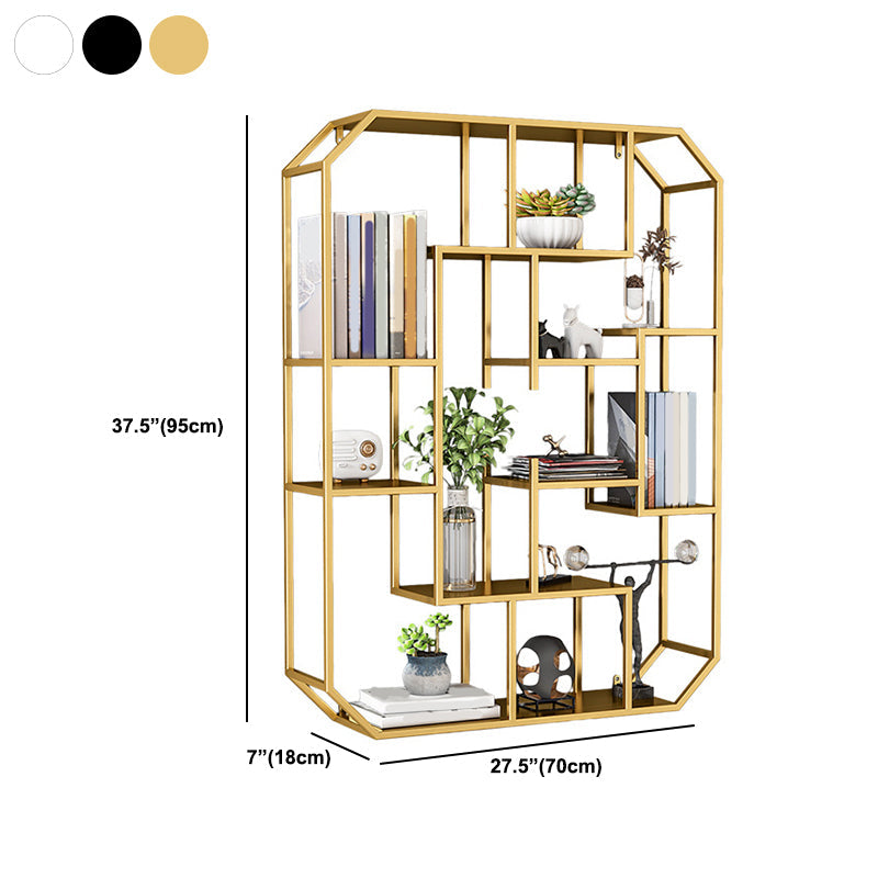 7.1" W Wall Unit Book Shelf Metal Open Shelf Bookcase for Home Clearhalo 'Bookcases' 'furn' 'furn_bookcases' 'Furniture' 'Office Furniture' 5934929
