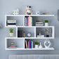 Wall Unit Open Book Shelf Modern Engineered Wood Shelf Bookcase for Home 39.4"L x 5.9"W x 31.5"H White Clearhalo 'Bookcases' 'furn' 'furn_bookcases' 'Furniture' 'Office Furniture' 5934984