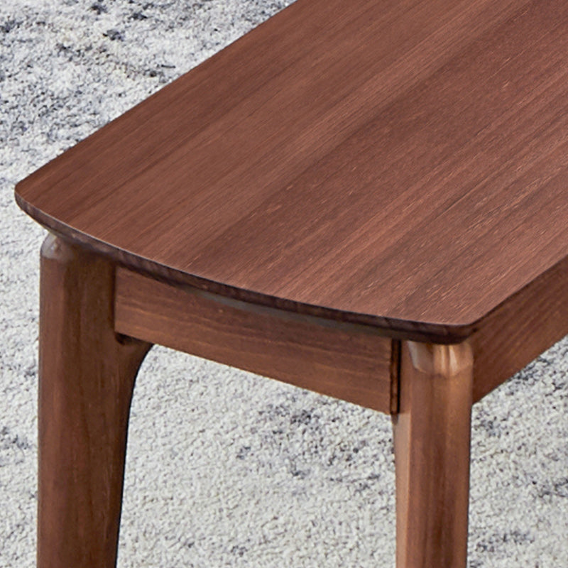 11.8" Wide Modern Seating Bench Solid Wood Ottoman Bench with Legs Clearhalo 'Benches' 'Chairs & Seating' 'furn' 'furn_benches' 'Furniture' 'Living Room Furniture' 5935030