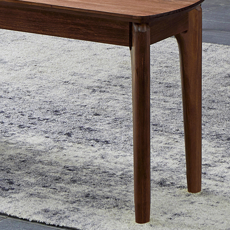 11.8" Wide Modern Seating Bench Solid Wood Ottoman Bench with Legs Clearhalo 'Benches' 'Chairs & Seating' 'furn' 'furn_benches' 'Furniture' 'Living Room Furniture' 5935031