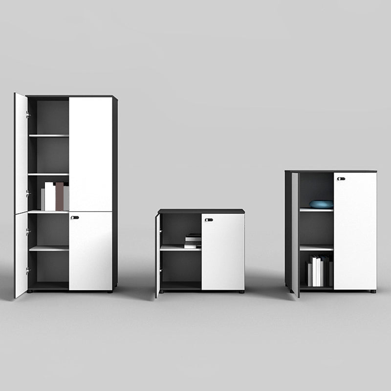 Mobile moderno archiviazione laterale mobile in legno con blocco password