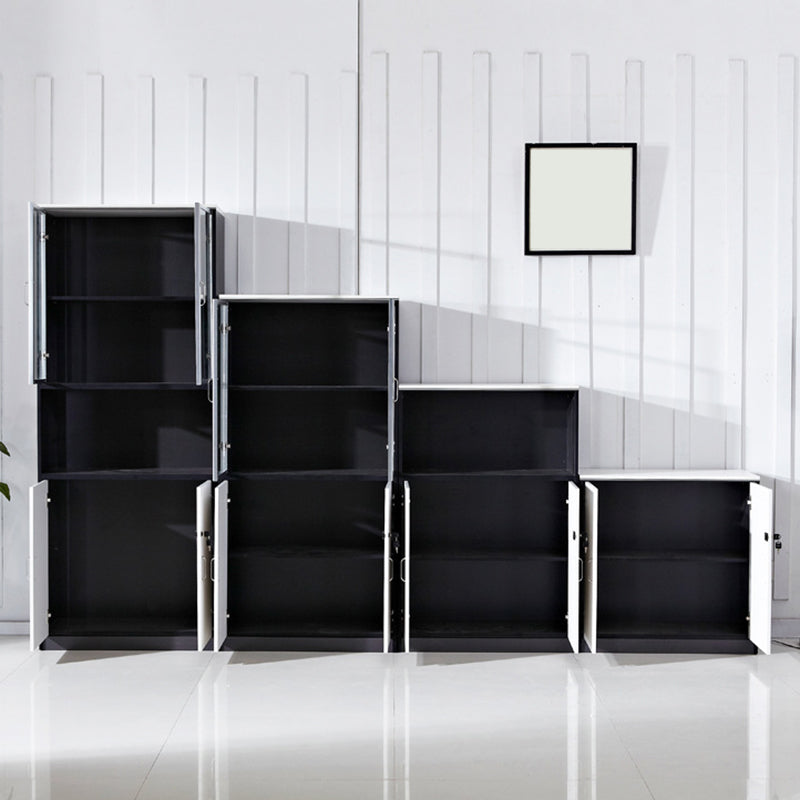 Archivo vertical moderno Babyet Detalle Gabinete de madera con estantes de almacenamiento