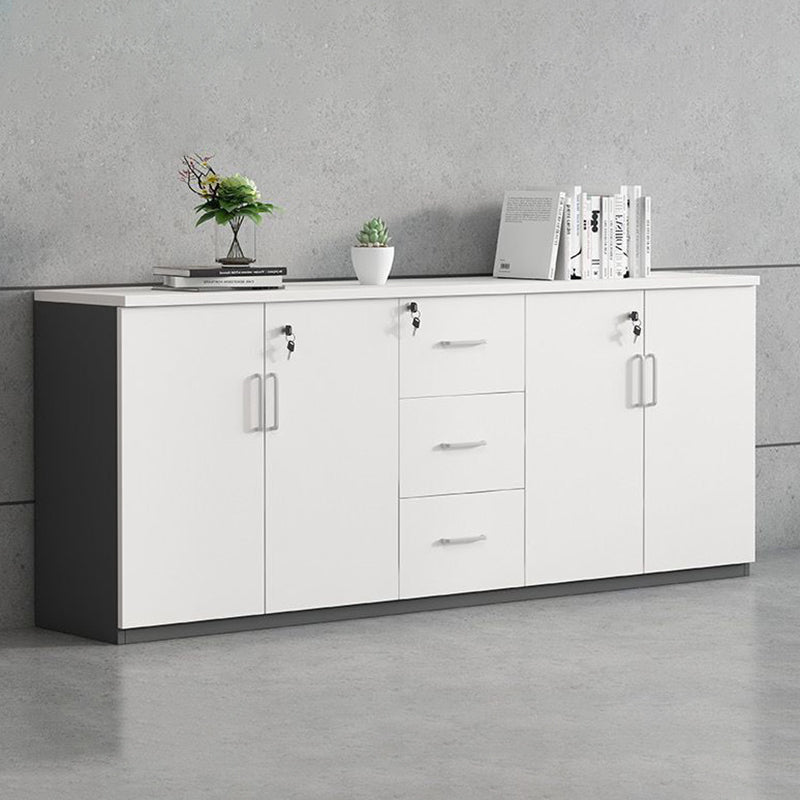 Archivos contemporáneos de cuadro de madera sólida Llave de bloqueo de llave vertical Archivo