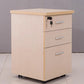 Contemporary Vertical Filing Cabinet Wood Filing Cabinet on Wheels Natural Clearhalo 'Filing Cabinets' 'filling_cabinets' 'furn' 'furn_filling_cabinets' 'Furniture' 'Office Furniture' 5935504