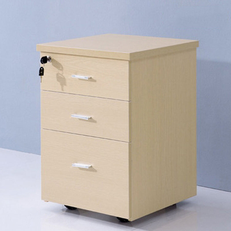 Contemporary Vertical Filing Cabinet Wood Filing Cabinet on Wheels Clearhalo 'Filing Cabinets' 'filling_cabinets' 'furn' 'furn_filling_cabinets' 'Furniture' 'Office Furniture' 5935505