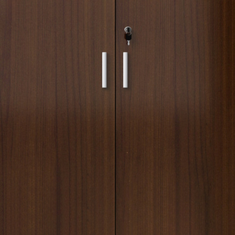 Abbazzini di file contemporanei telaio in legno massiccio mobile in verticale con ufficio chiave di blocco