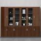 Abbazzini di file contemporanei telaio in legno massiccio mobile in verticale con ufficio chiave di blocco