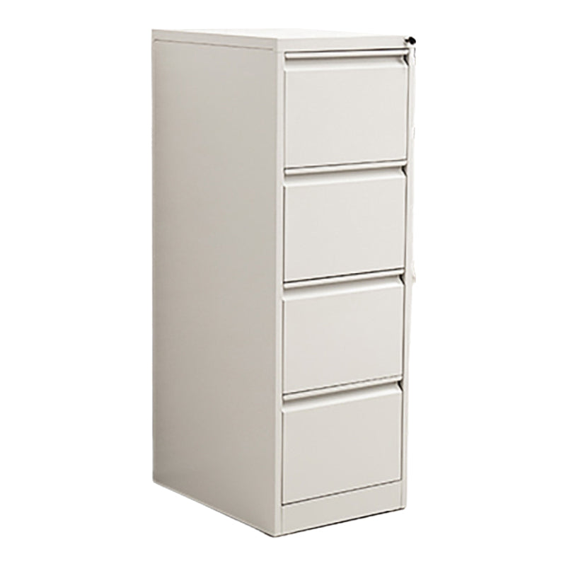 Fireproof File Cabinet Vertical Metal Contemporary File Cabinet with Locking Drawers Grey 4 Clearhalo 'Filing Cabinets' 'filling_cabinets' 'furn' 'furn_filling_cabinets' 'Furniture' 'Office Furniture' 5935629