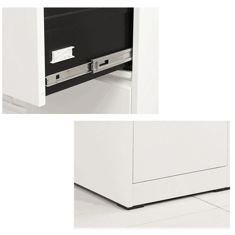 Fireproof File Cabinet Vertical Metal Contemporary File Cabinet with Locking Drawers Clearhalo 'Filing Cabinets' 'filling_cabinets' 'furn' 'furn_filling_cabinets' 'Furniture' 'Office Furniture' 5935633