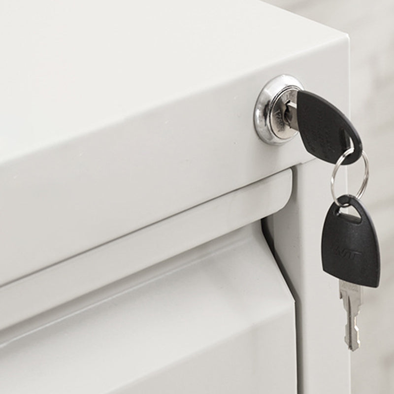 Fireproof File Cabinet Vertical Metal Contemporary File Cabinet with Locking Drawers Clearhalo 'Filing Cabinets' 'filling_cabinets' 'furn' 'furn_filling_cabinets' 'Furniture' 'Office Furniture' 5935634