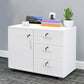 Modern Cabinet Wood with Locking Drawers and Storage Filing Cabinet