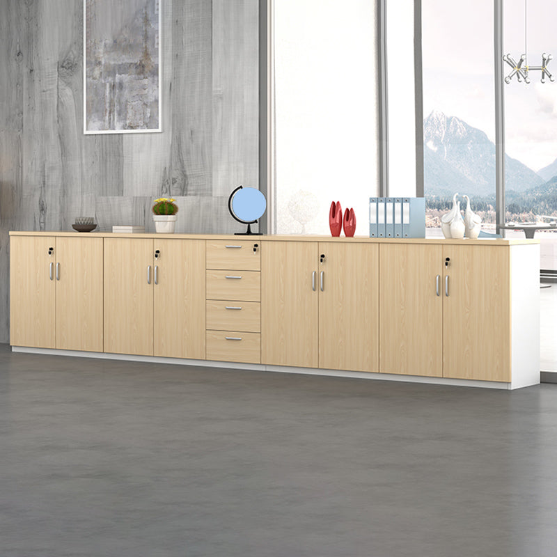Mobile moderno legno con cassetti di bloccaggio e archiviazione di archiviazione