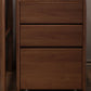 Solid Wood Bedside Cabinet Modern Minimalist Bedside Table with Drawers
