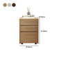 Solid Wood Bedside Cabinet Modern Minimalist Bedside Table with Drawers