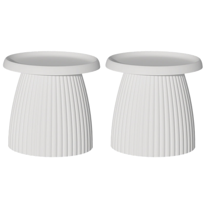 Mesa de acento contemporáneo de la mesa de acento 17.7 "Cama de altura Nightsntand