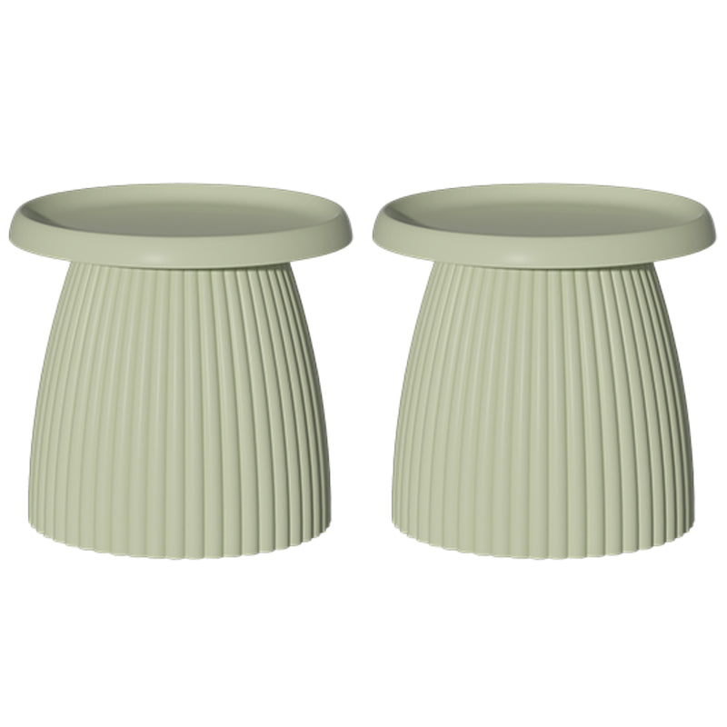 Mesa de acento contemporáneo de la mesa de acento 17.7 "Cama de altura Nightsntand