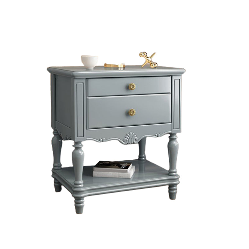 Table de nuit en bois massif de 24,41 "Table