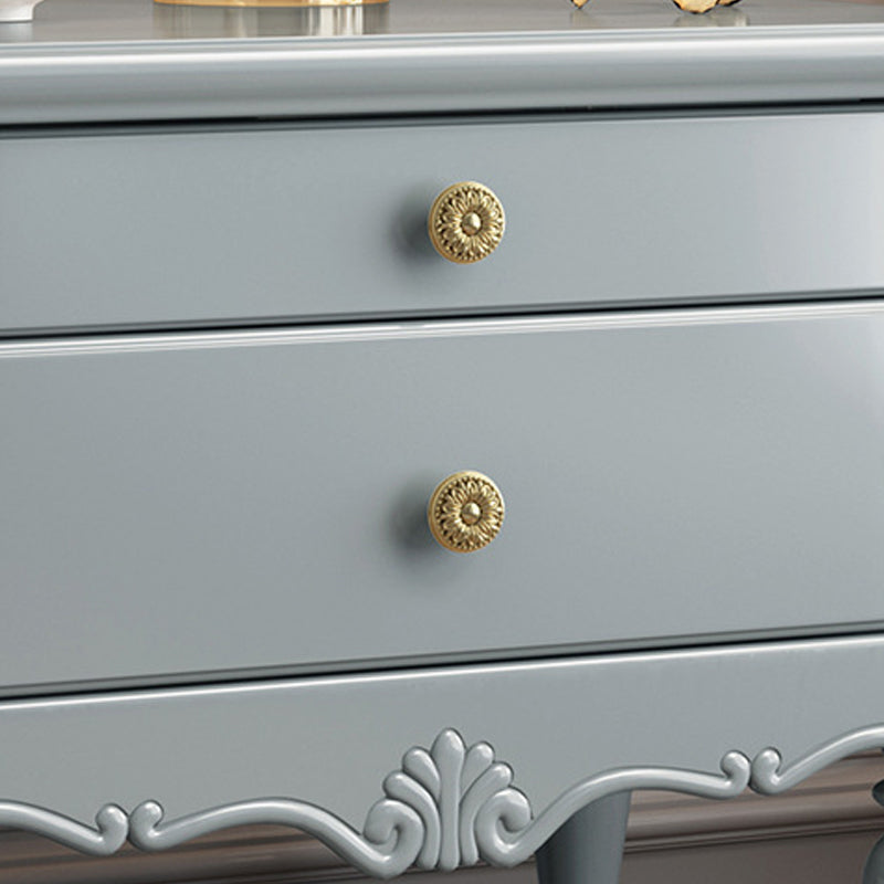 Table de nuit en bois massif de 24,41 "Table