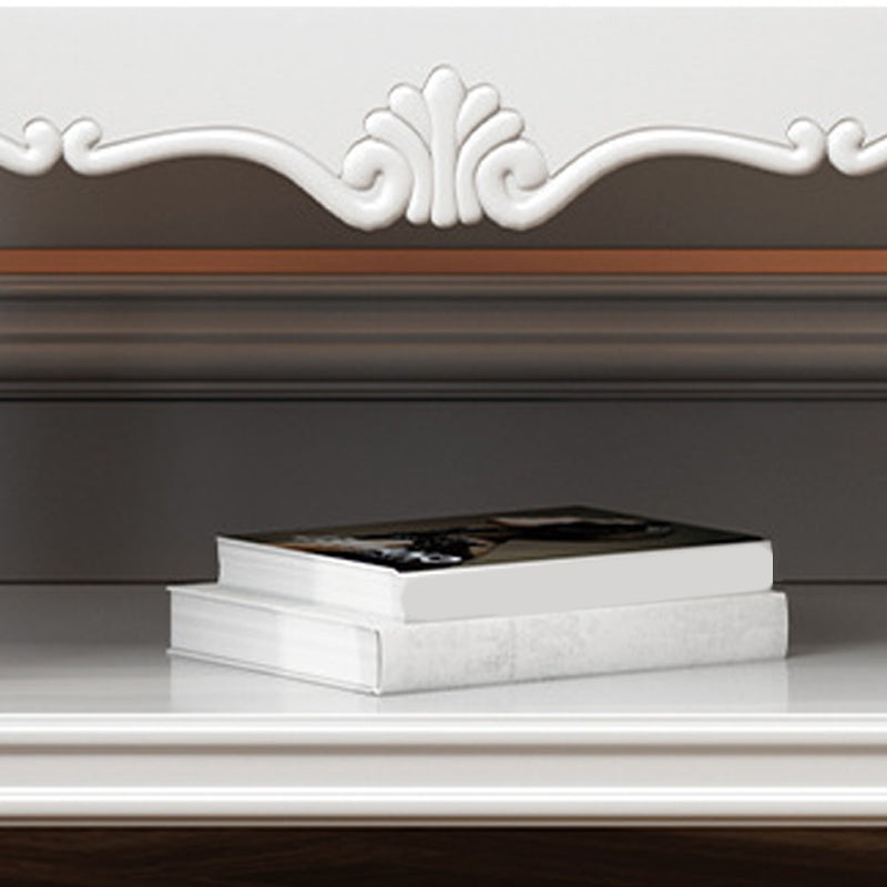 Table de nuit en bois massif de 24,41 "Table