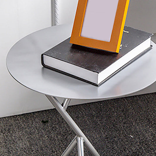 Mesa de acento de metal industrial Noche 22.44 "Cama alta de la cama nocturna