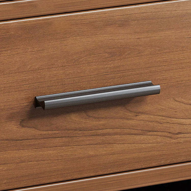 Armoire de chevet en bois moderne table de chevet ouverte minimaliste avec tiroirs