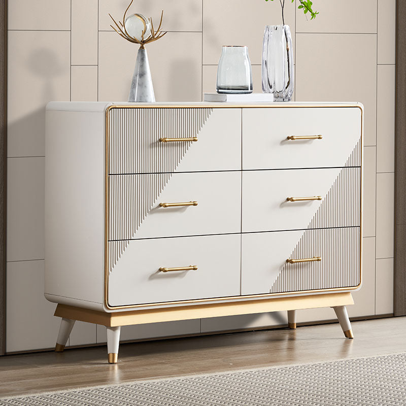 Glam -opbergkast Dressoir Stone opbergkist met 3/5/6 laden