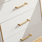 Glam -opbergkast Dressoir Stone opbergkist met 3/5/6 laden