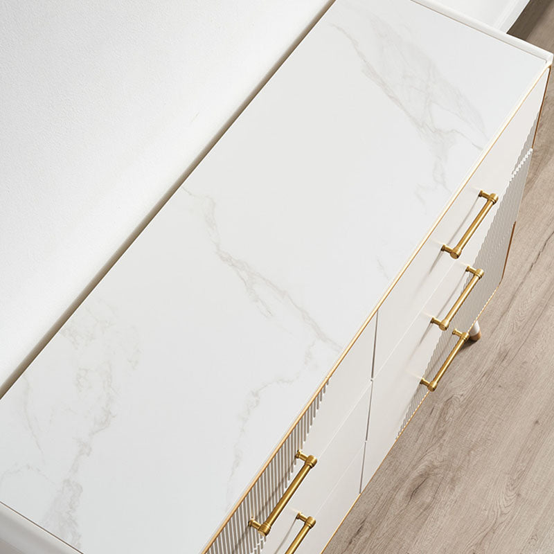 Glam -opbergkast Dressoir Stone opbergkist met 3/5/6 laden