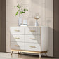 Glam -opbergkast Dressoir Stone opbergkist met 3/5/6 laden