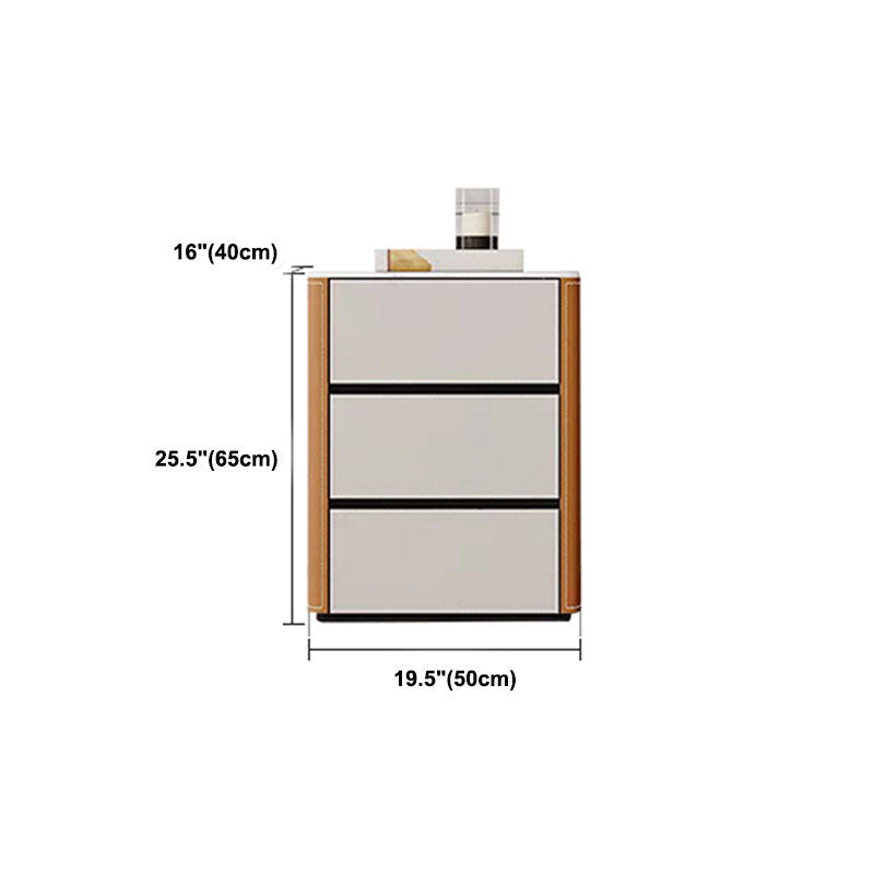 15,6-inch breedte Glam Dresser Stone opbergkist met 2/3/4 laden