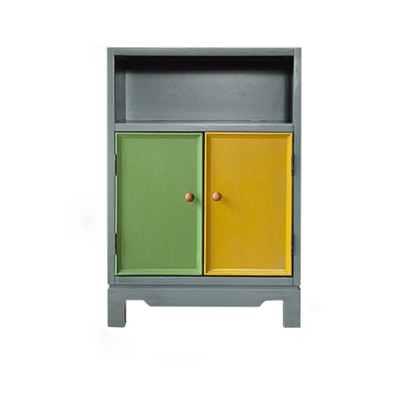 Nautische verticale slaapkamerkist houten 16 "brede opbergkast