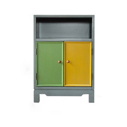 Nautische verticale slaapkamerkist houten 16 "brede opbergkast