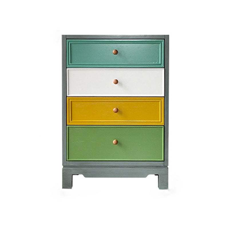 Nautische verticale slaapkamerkist houten 16 "brede opbergkast