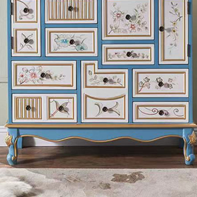 Kust opbergkist vervaardigd houten dressoir voor slaapkamer, 39,78 "x 15,6" x 35.88 "