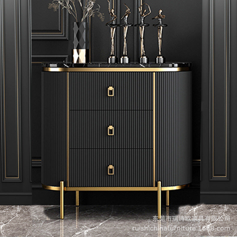 15,6-inch breedte Glam opbergkast steen dressoir met 3/4 laden