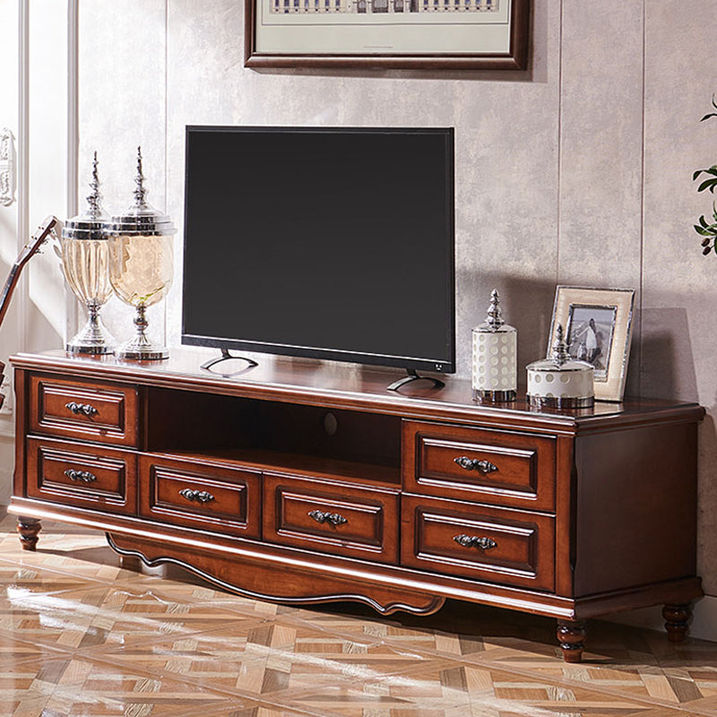 Meuble TV en bois Style traditionnel maison salon meuble TV Console avec tiroirs